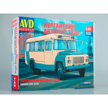 AVD 4038AVD Сборная модель автобуса Курганский 3270 (1:43)