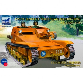 Bronco Models CB35007 Сборная модель танка CV3/35 Tankette Series II (Late Production) (1:35)