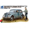 Bronco Models CB35052 Сборная модель автомобиля German Staff Car Stabswagen Mod.1937 (Saloon) w/Crew (1:35)
