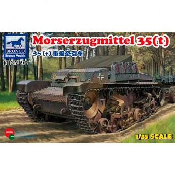 Bronco Models CB35196 Сборная модель танка Morserzugmittel 35(t) (1:35)