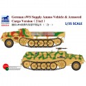 Bronco Models CB35214 Сборная модель автомобиля sWS Supply Ammo Vehicle & Armored Cargo Version (2in1) (1:35)