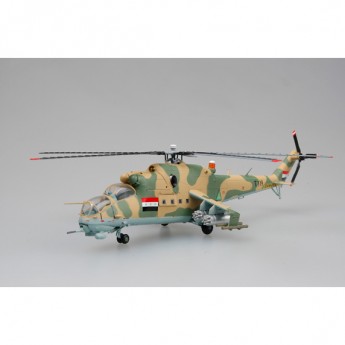 Easy Model 37039 Готовая модель вертолета Mil Mi-24 Hind Iraqi Air Force 119 Iraq 1984 (1:72)