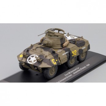 Altaya Готовая модель БТР FORD M8 Armored Car 2nd Armored Division Avranches France 1944 (1:43)