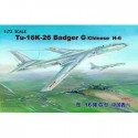 Trumpeter 01612 Сборная модель самолета Tu-16K-26 Badger G/Chinese H-6 (1:72)