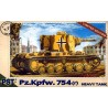 PST 72037 Сборная модель Pz. Kpfw. 754(r) Heavy Tank (1:72)
