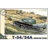PST 72045 Сборная модель среднего танка T-54 (1:72)