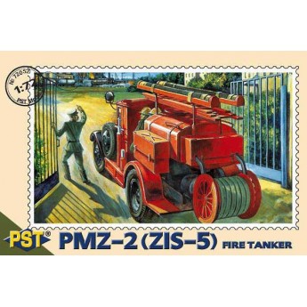 PST 72052 Сборная модель ПМЗ-2 пожарная цистерна на базе ЗИС-5 (1:72)