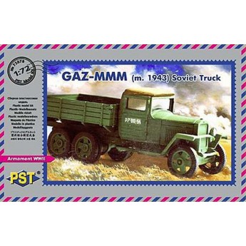 PST 72078 Сборная модель грузовика ГАЗ-ММ 1943 г (1:72)